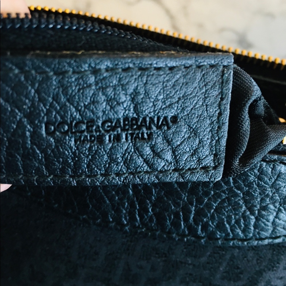 Dolce & Gabbana Canvas and Leather Satchel - Picture 3 of 8